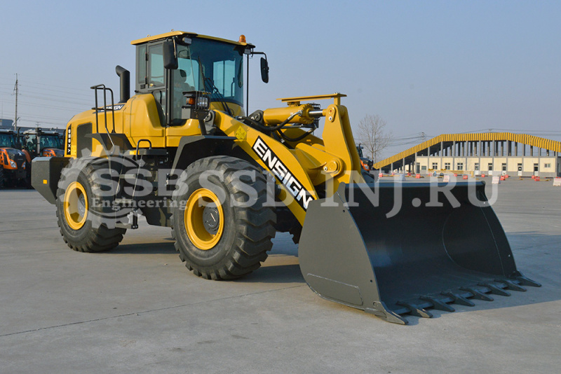 Фронтальный погрузчик Ensign YX656, дизельный двигатель Weichai
