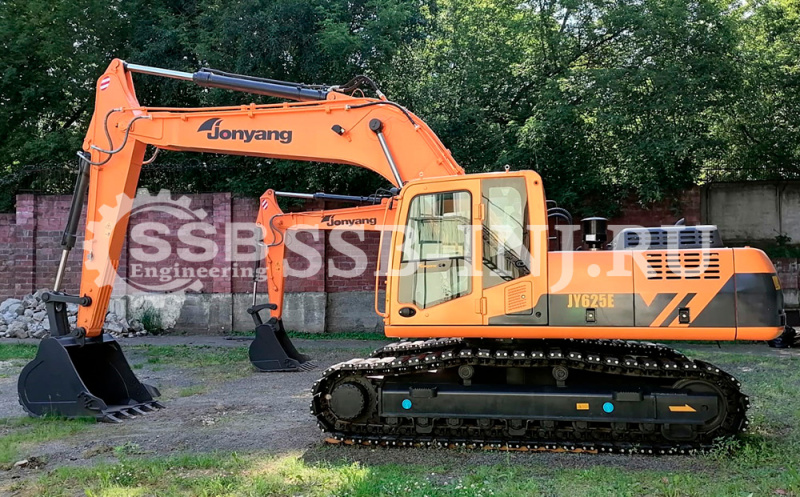 Гусеничный экскаватор Jonyang JY625E
