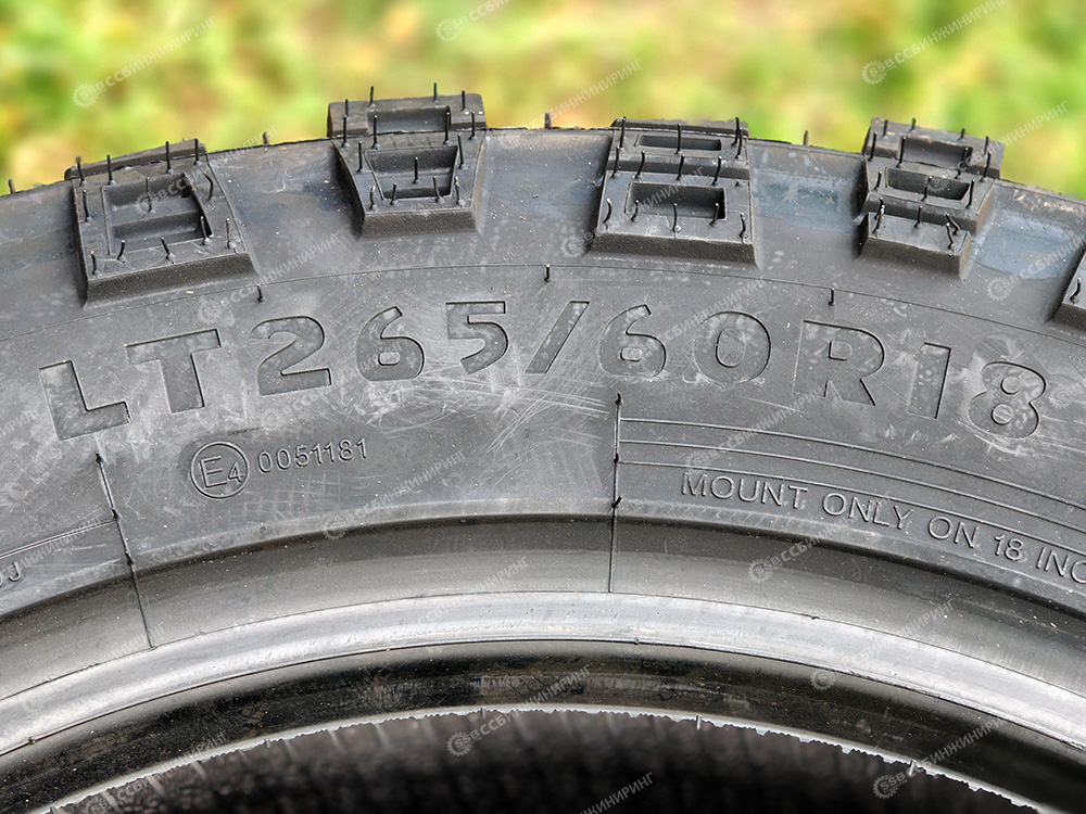 Шина 265/60R18 119/116Q LT Wideway WEY P6 MT 