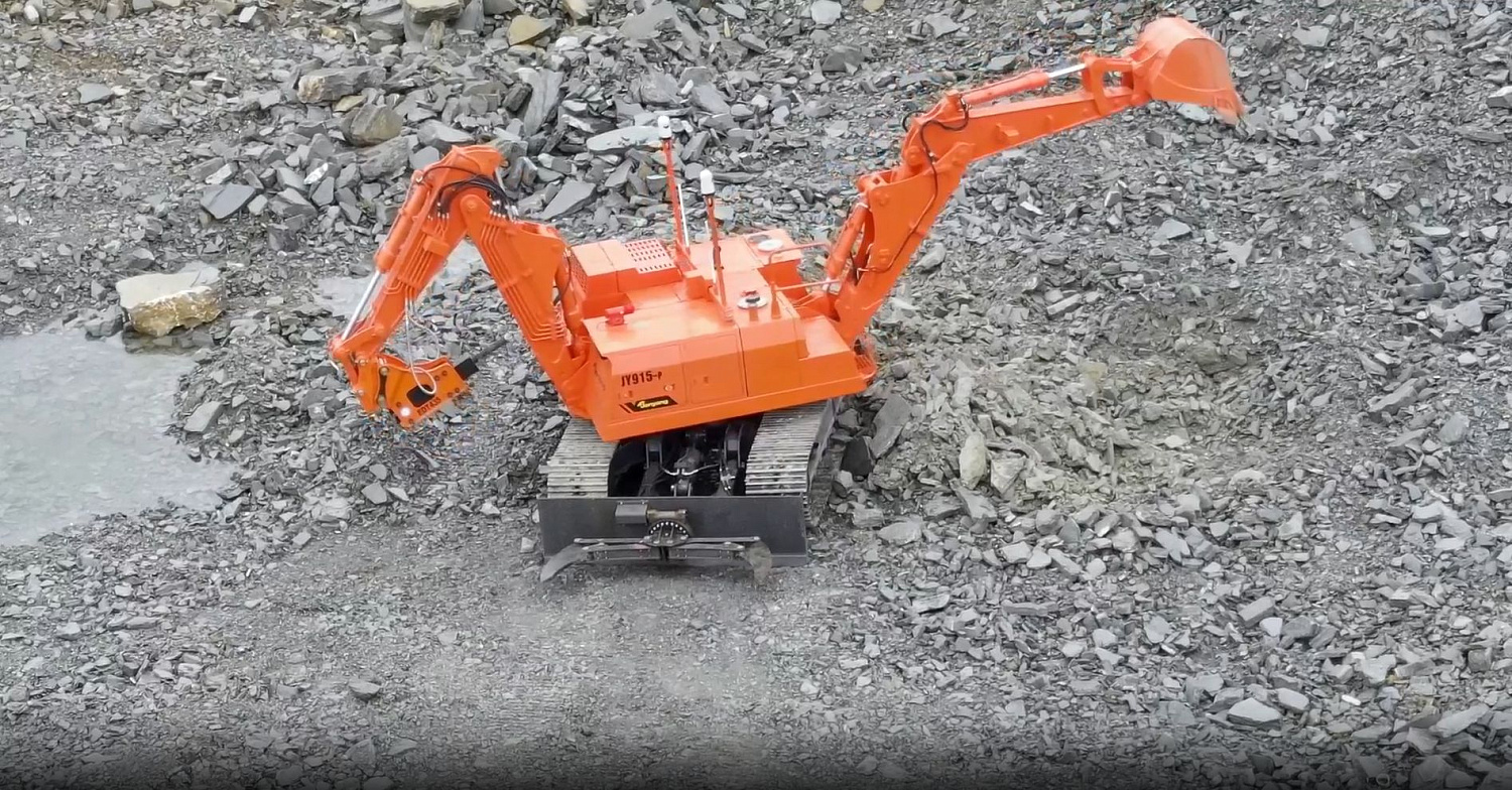 Многофункциональная машина аварийно-спасательных работ с беспроводным дистанционным управлением Jonyang JY915-P